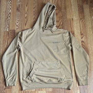 Tan Hoodie by Fish Hippie Co Men’s Size Medium